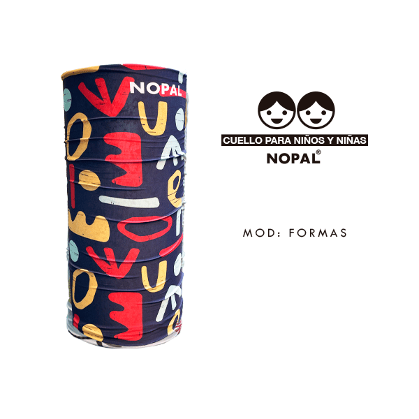 Cuello multiuso niño Nopal